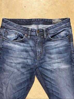 Buffalo David Bitton Men's Game-X Denim Jeans - Classic Straight Fit Size 31x34